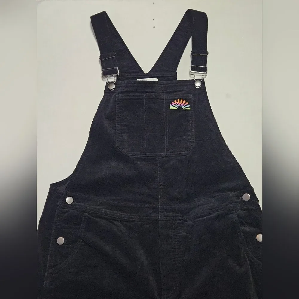 NWT BP Be Proud Men's/ Women's Gender Inclusive Overall Corduroy Short Size M - Picture 4 of 11